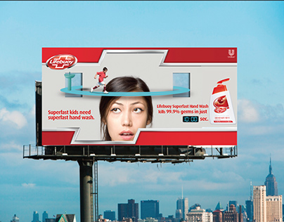 Interactive Billboard for Lifebuoy, Indonesia.