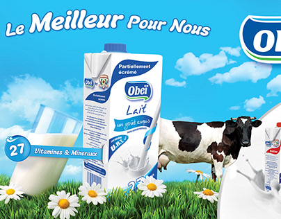Obeï Milk Advertisement