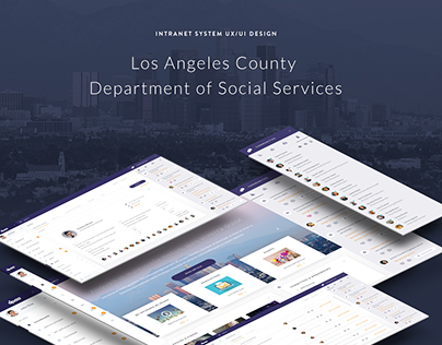 Los Angeles County DPSS Intranet Design