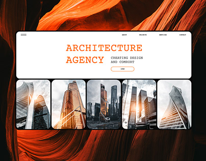 Website of architectural agency.