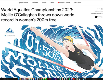 OLYMPICS: World Aquatics Championships Fukuoka 2023