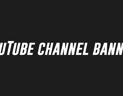 YouTube channel banner