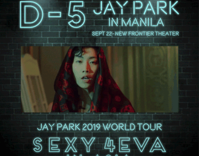 Jay Park In Manila Countdown Pubmat (Headliner Manila)