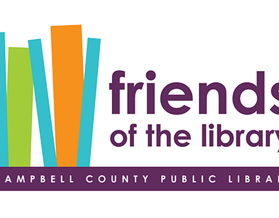 Friends of the Library logo design