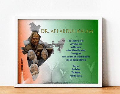 Dr APJ Abdul Kalam Poster