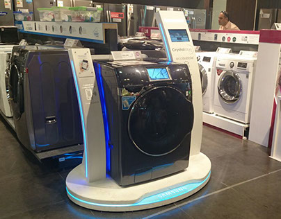 Modulo Exhibidor NPI Smart washer machine ww9000