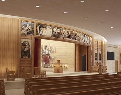 STSA church - Interior Design