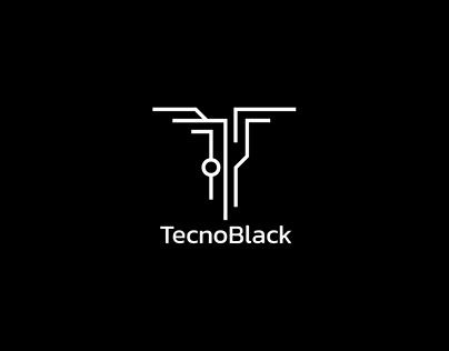 Diseño de Logotipo - TecnoBlack
