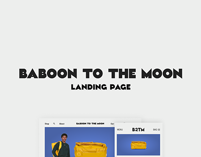 Baboon Landing Page