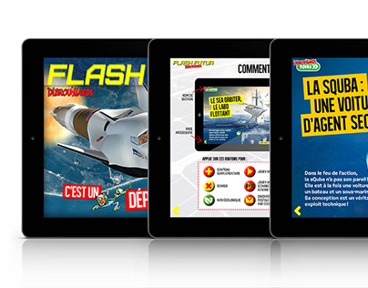 App iPad - Flash Futur Débrouillards