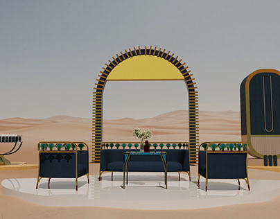 Pharaonic Furniture(Personal project) 2023
