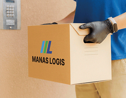 Manas Logis - logo for a logistics company