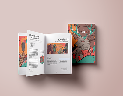 magazine- illustrations desert