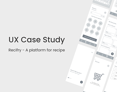 UX Case study - Recifry