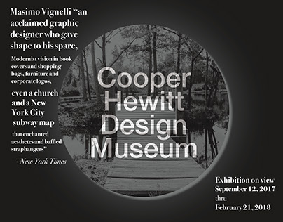Cooper Hewitt Design Museum Poster