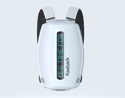 Keeback - stylish futuristic digital backpack