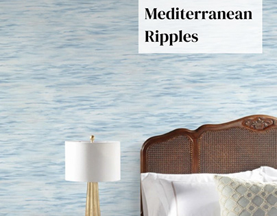 Mediterranean Wallpaper - Mediterranean Ripples