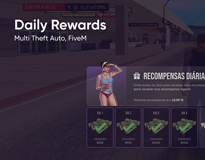 Daily Rewards — MTA, FiveM, GTA V, RageMP