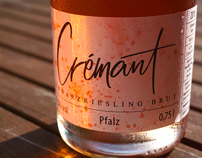 LABEL DESIGN: Crémant Rosé Label