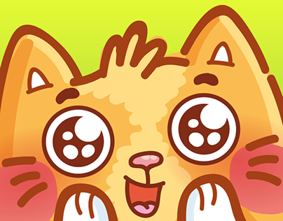 Ginger Cat iMessage stickers