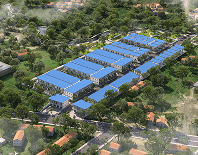 Kampong Spue Residence Masterplan Visualization