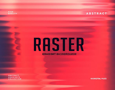 Raster Gradient Backgrounds | High DPI | Photoshop