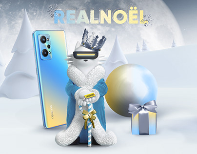 Realme - RealNoel | Christmas Giveaway Post Design