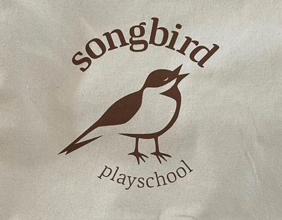 Songbird Playschool: Logo & Brand Identity