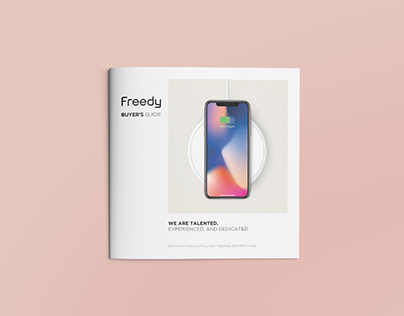 Freedy Buyer's Guide Brochure Design