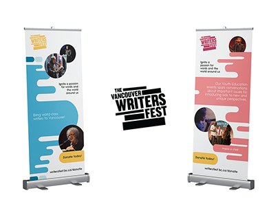 Vancouver Writers Fest Banner | ZG Communications
