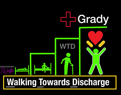 Walking Towards Discharge concept