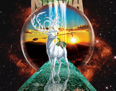 Capa do single Awake - Projeto Xamanico Niamã