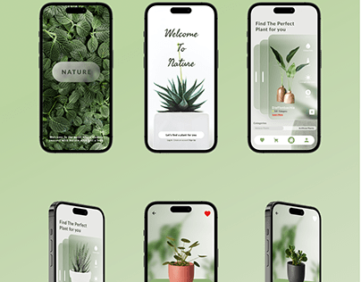 Plants Shopping Mobile App.