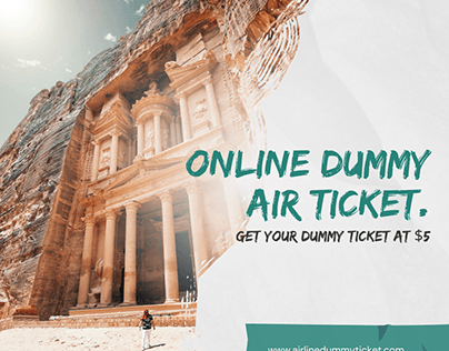Effortless Travel with Online Dummy Air Tickets
