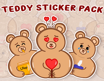 Teddy Sticker Pack
