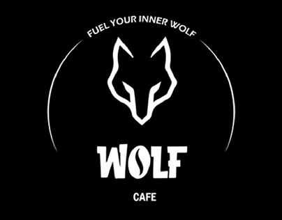 WOLF CAFE Brand identity