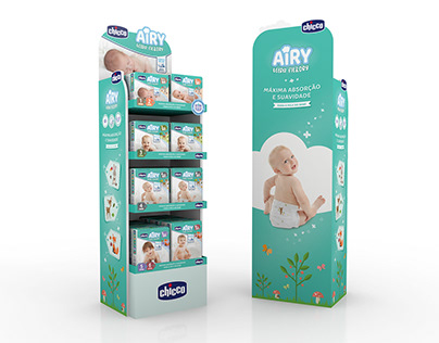 Display Stand - Chicco Airy diapers