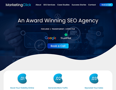 MarketingClick SEO Agency Website