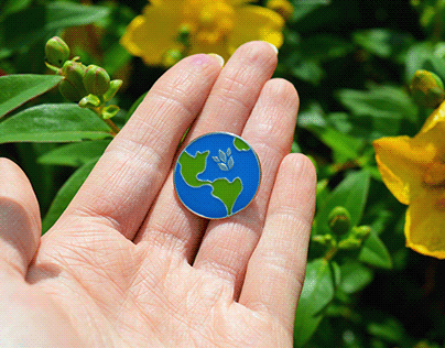 Eco Environment Badge Design
