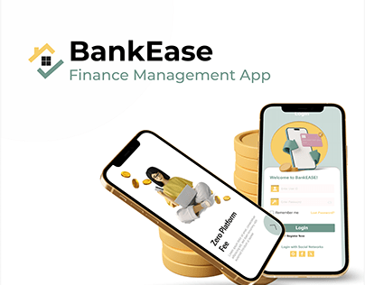 BankEase Mobile App UI