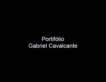 Portifólio - Gabriel Cavalcante