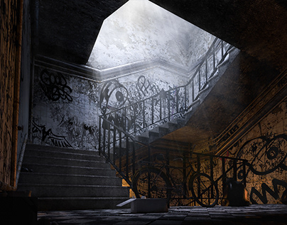The forsaken Stairs NYC