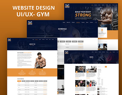 Fitness Gym Website Template