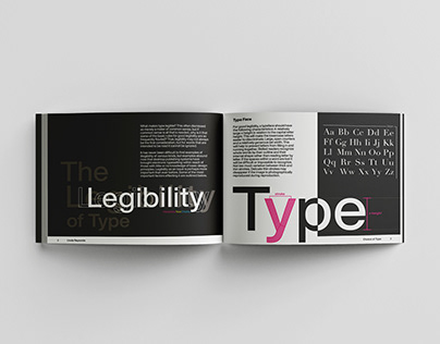 The Legibility of Type — Book Design Concept