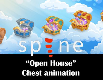 Open House: Chest animation in Spine 2d