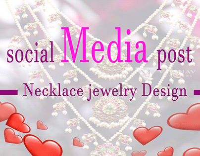 showcase social media for necklace jewelry