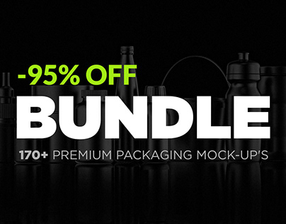 Premium Packaging Mock-up's BUNDLE