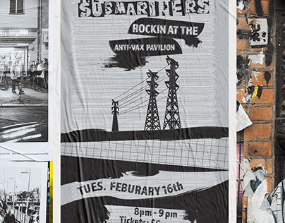 The Submariners_Music Event Poster