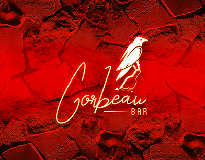 Corbeau Bar Logo Design