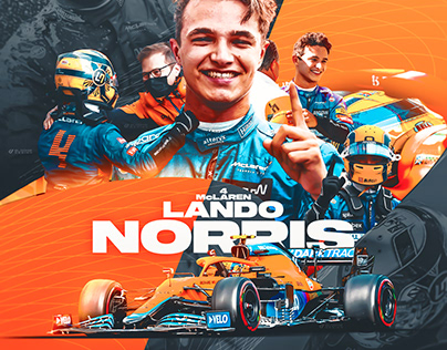 Lando Norris × McLaren F1 Poster
